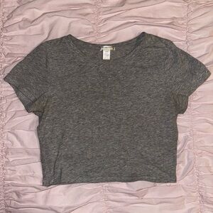 Bozzolo from Tilly’s Heather Gray Tee